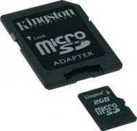 Kingston 2GB MicroSD Card (SDC/2GBSPER) Kingston 2GB MicroSD Card (SDC/2GBSPER)